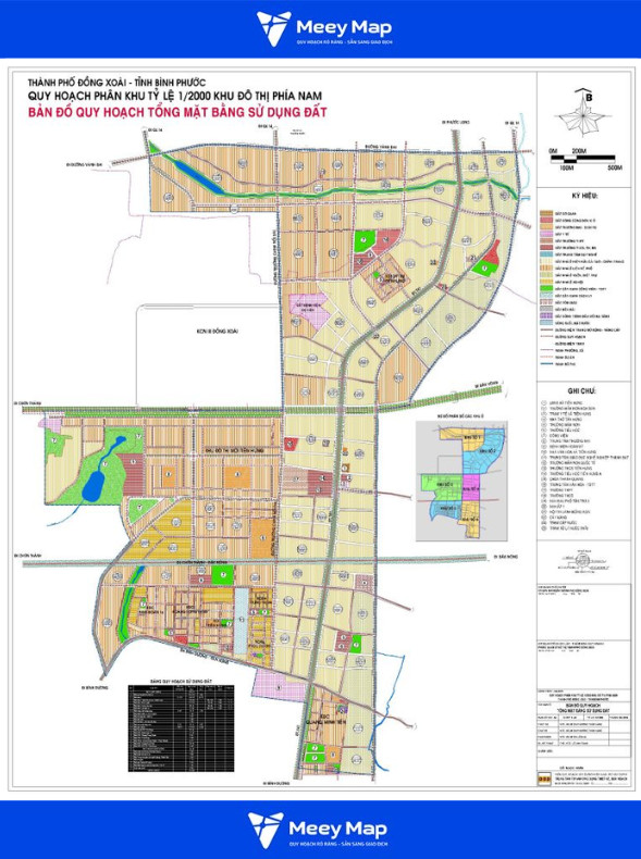Bản đồ quy hoạch đô thị Bình Phước: Định hướng phát triển đến năm 2030, tầm nhìn 2050 15 Quy hoạch đô thị Đồng Xoài