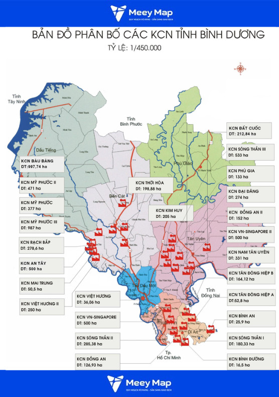 Quy hoạch đô thị Bình Dương: Định hướng phát triển đến năm 2030, tầm nhìn 2050 21 Quy hoạch đô thị gắn với khu công nghiệp Bình Dương