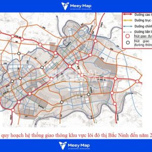 Bản đồ Quy hoạch giao thông đường bộ Tỉnh Bắc Ninh