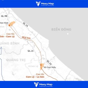 Bản đồ Cao tốc Cam Lộ – La Sơn