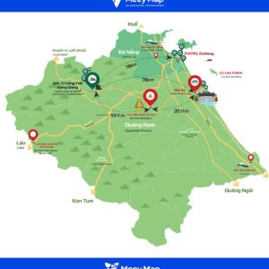 Bản đồ Đô thị cổ Hội An & Thánh địa Mỹ Sơn