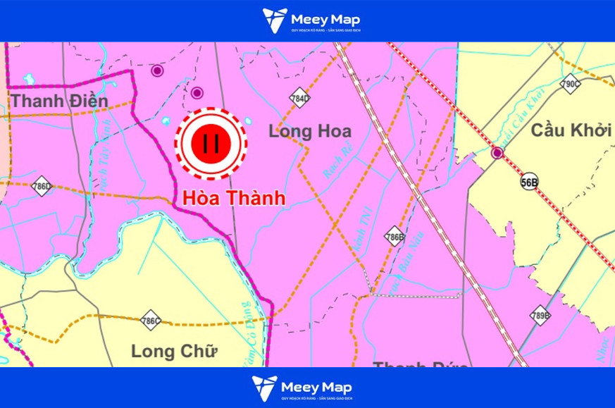 Bản đồ Quy hoạch Giao thông Tỉnh Tây Ninh 15 Bản đồ Giao thông và đô thị Hòa Thành