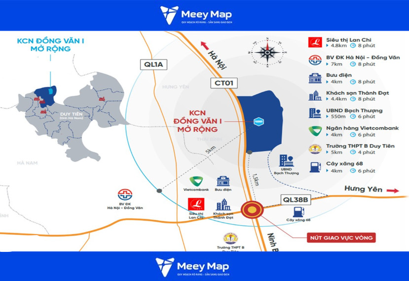 Bản đồ Quy hoạch Khu công nghiệp Tỉnh Ninh Bình: Tra cứu & Định Hướng Mới Nhất 24 Bản đồ KCN Đồng Văn I