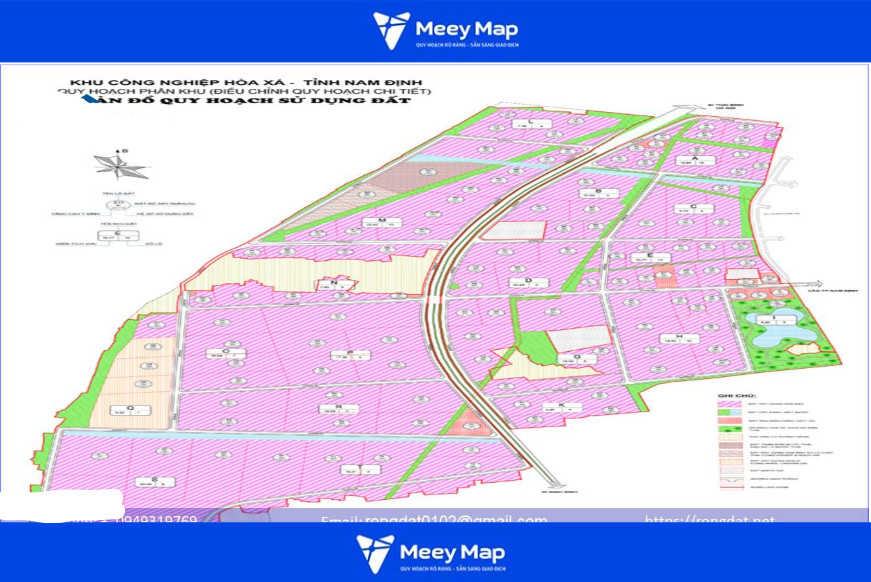 Bản đồ Quy hoạch Khu công nghiệp Tỉnh Ninh Bình: Tra cứu & Định Hướng Mới Nhất 14 Bản đồ KCN Hòa Xá