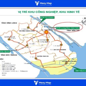 Bản đồ KCN Long Đức