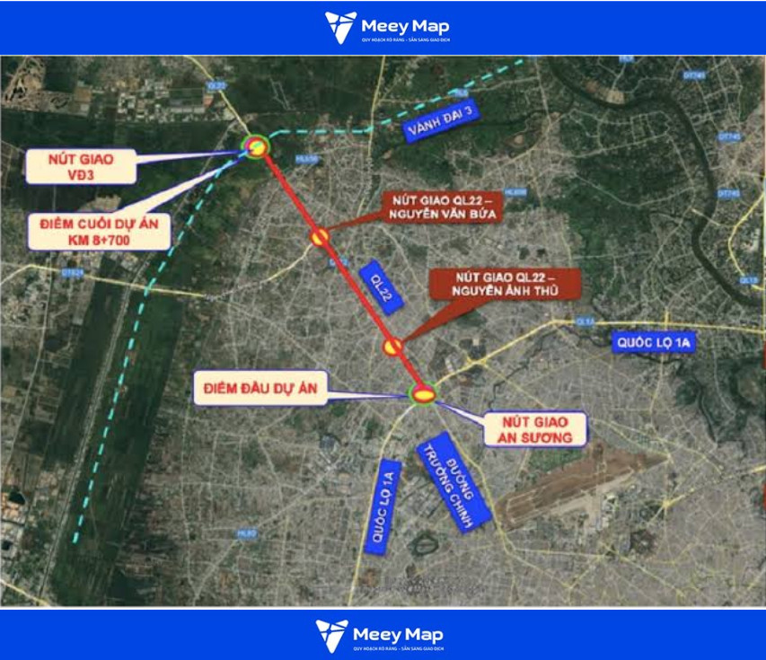 Bản đồ Quy hoạch Giao thông Tỉnh Tây Ninh 11 Bản đồ Quốc lộ 22