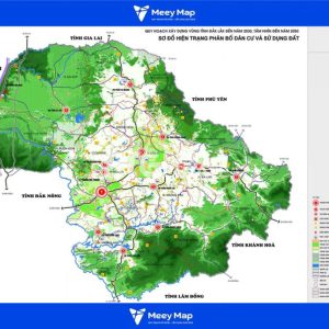 Bản đồ Quy hoạch Đô thị Tỉnh Đắk Lắk
