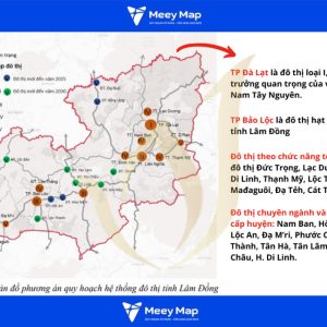 Bản đồ Quy hoạch Đô thị Tỉnh Lâm Đồng