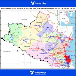Bản đồ Quy hoạch Đô thị Tỉnh Nghệ An