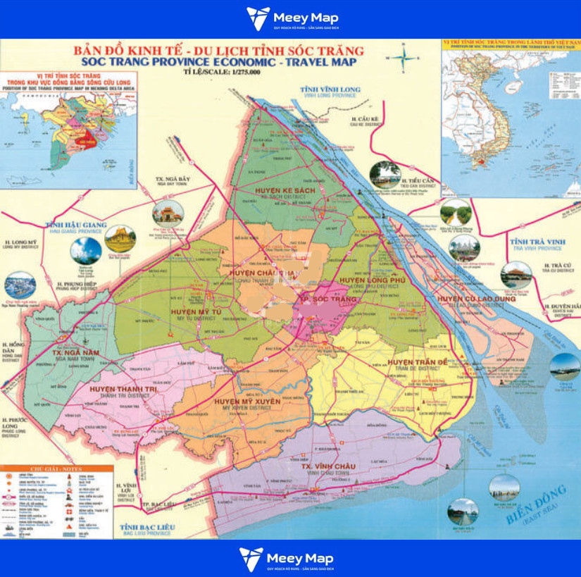 Bản đồ Quy hoạch Du lịch Tỉnh Sóc Trăng: Định Hướng & Tiềm Năng Tới Năm 2030 3 Bản đồ Quy hoạch Đô thị Tỉnh Sóc Trăng
