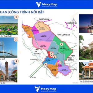 Bản đồ Quy hoạch Du lịch Tỉnh Đồng Tháp