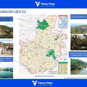 Bản đồ Quy hoạch Du lịch Tỉnh Hải Dương