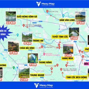 Bản đồ Quy hoạch Du lịch Tỉnh Ninh Bình