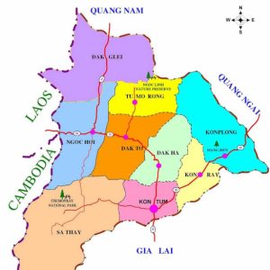 Bản đồ Quy hoạch Giao thông Tỉnh Kon Tum