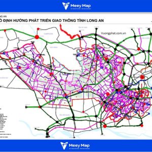 Bản đồ Quy hoạch Giao thông Tỉnh Long An Mới Nhất
