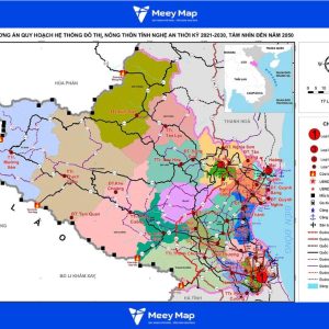 Bản đồ Quy hoạch Giao thông Tỉnh Nghệ An