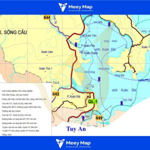 Bản đồ Quy hoạch Giao thông Tỉnh Phú Yên