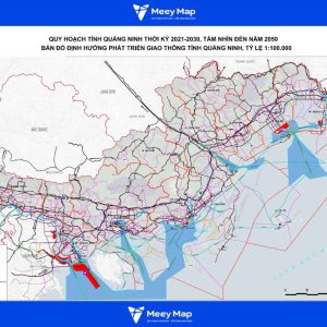 Bản đồ Quy hoạch Giao thông Tỉnh Quảng Ninh