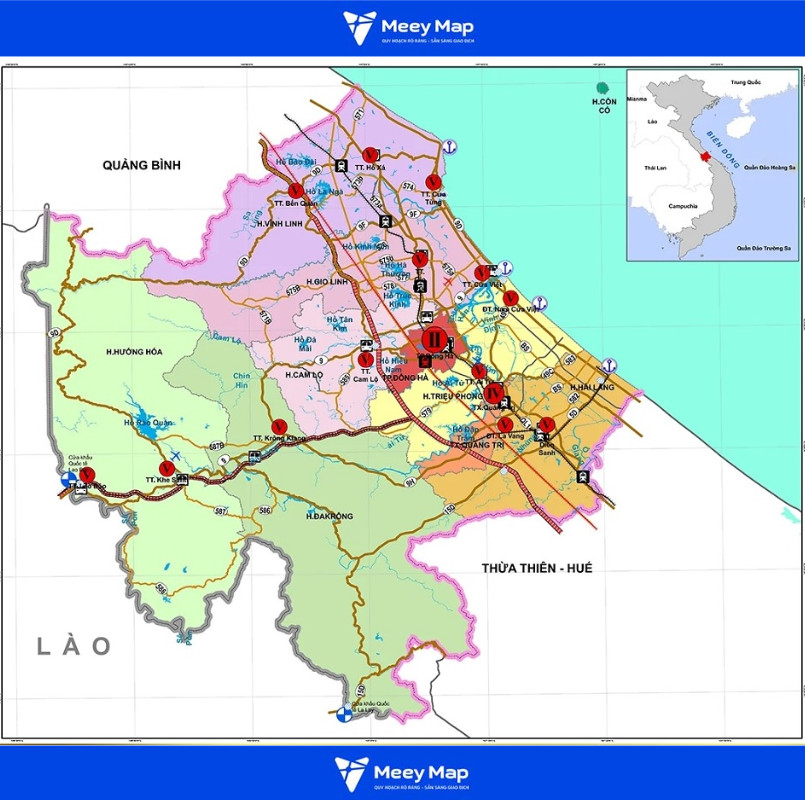Bản đồ Quy hoạch Giao thông Tỉnh Quảng Trị 3 Bản đồ Quy hoạch Giao thông Tỉnh Quảng Trị