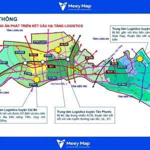 Bản đồ Quy hoạch Giao thông Tỉnh Tiền Giang
