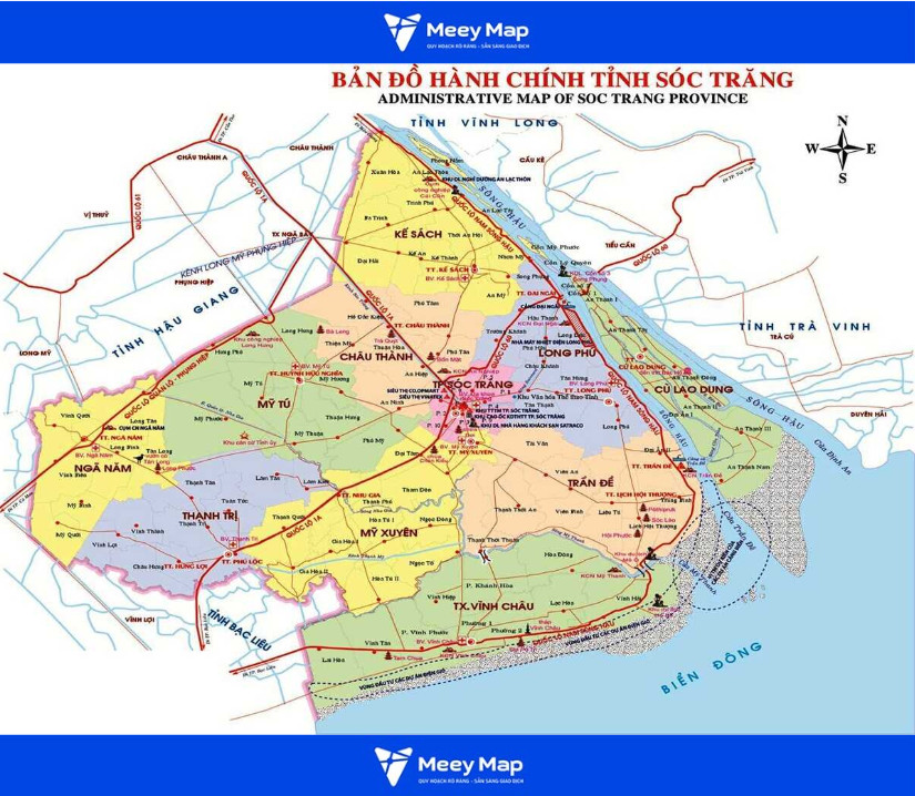 Bản đồ Quy hoạch Giao thông Tỉnh Sóc Trăng: Thông tin mới nhất đến 2026 3 Bản đồ Quy hoạch Giao thông tỉnh Sóc Trăng