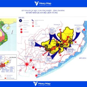 Bản đồ Quy hoạch Khu công nghiệp Lâm Đồng