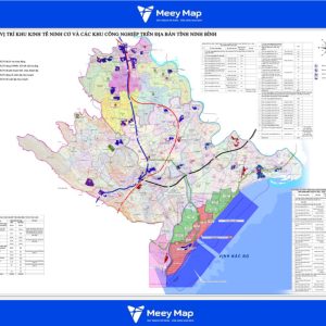 Bản đồ Quy hoạch Khu công nghiệp Tỉnh Ninh