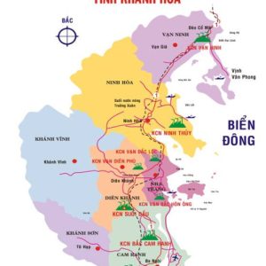 Bản đồ Quy hoạch khu Công nghiệp Tỉnh Khánh Hòa