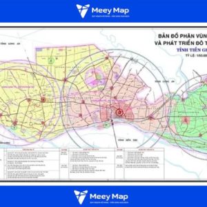 Bản đồ hệ thống đô thị Tiền Giang
