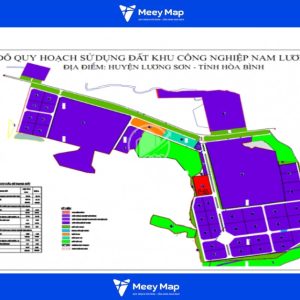 Bản đồ quy hoạch KCN Lương Sơn