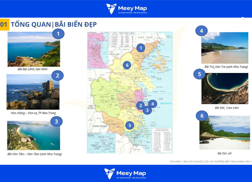 Bản đồ Quy hoạch Giao thông Tỉnh Khánh Hòa 4 Bản đồ quy hoạch du lịch chính Tỉnh Khánh Hòa