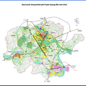 Bản đồ quy hoạch giao thông Tuyên Quang
