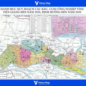 Bản đồ quy hoạch khu công nghiệp Tiền Giang