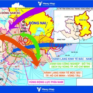 Bản đồ quy hoạch khu công nghiệp tỉnh Đồng Nai
