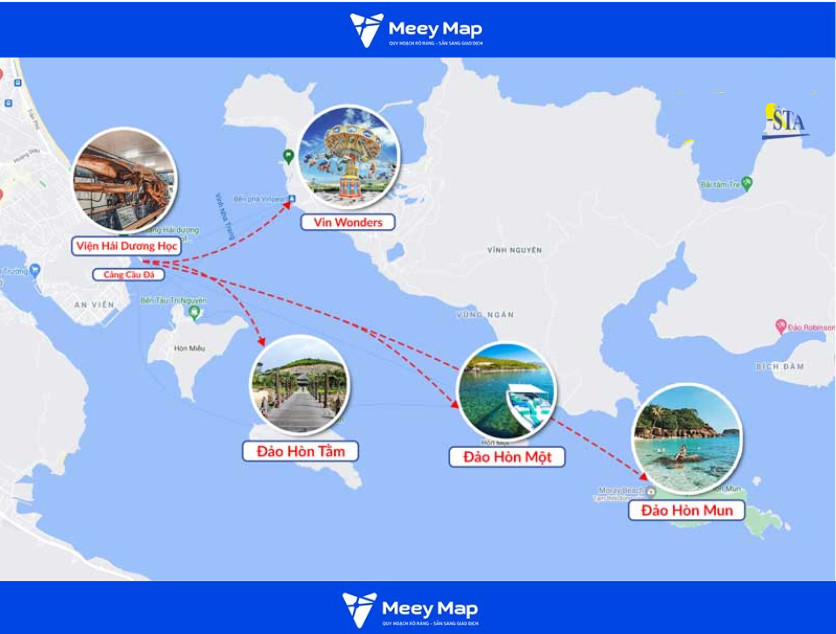 Bản đồ Quy hoạch Du lịch Tỉnh Khánh Hòa 6 Các dự án du lịch đáng chú ý trong quy hoạch/kêu gọi đầu tư Tỉnh Khánh Hòa