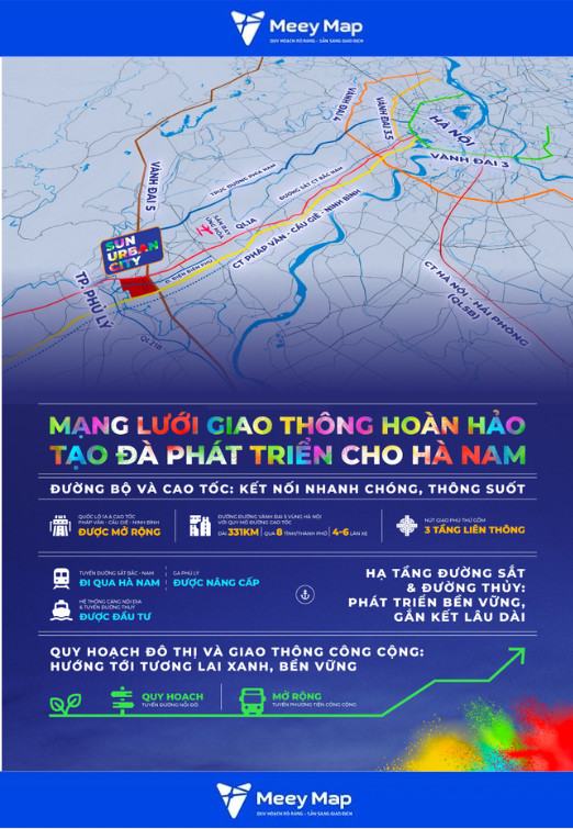 Bản đồ Quy hoạch Giao thông Tỉnh Hà Nam Mới Nhất Đến 2030, Tầm Nhìn 2050 6 Bản đồ Giao thông đường bộ tỉnh Hà Nam