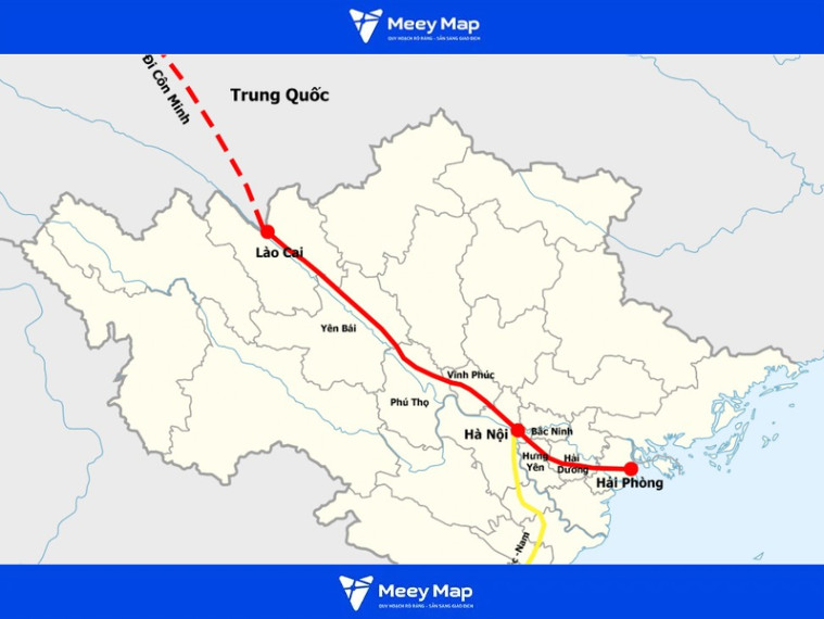 Bản đồ Quy hoạch Giao thông Tỉnh Hà Nam Mới Nhất Đến 2030, Tầm Nhìn 2050 7 Bản đồ Giao thông đường sắt đi qua tỉnh Hà Nam