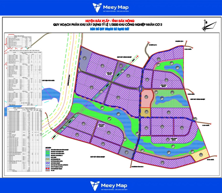 Bản đồ Quy hoạch Khu Công nghiệp Tỉnh Đắk Nông Mới Nhất Tầm Nhìn Đến 2030 5 Khu công nghiệp Nhân Cơ (Huyện Đắk R'lấp)