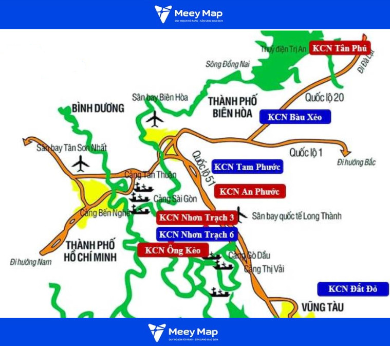 Bản đồ Quy hoạch khu Công nghiệp Tỉnh Hậu Giang 6 Bản đồ khu công nghiệp Tân Phú Thạnh