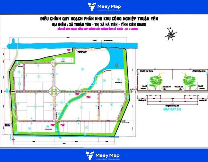 Bản đồ Quy hoạch khu Công nghiệp Tỉnh Kiên Giang 9 Khu công nghiệp Thuận Yên