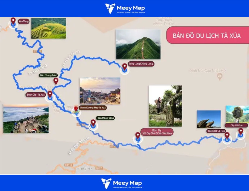 Bản đồ Quy hoạch Du lịch Tỉnh Sơn La mới nhất 2026 – Định hướng phát triển du lịch đến năm 2030, tầm nhìn 2050 7 Quy hoạch du lịch Tà Xùa
