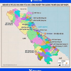 Bản đồ các khu công nghiệp trong quy hoạch Tỉnh Quảng Trị