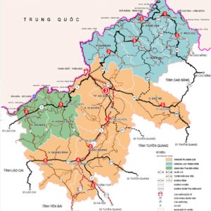 Bản đồ quy hoạch giao thông tỉnh Hà Giang