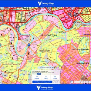 Bản đồ quy hoạch sử dụng đất xã Hương Toàn, thị xã Hương Trà, Thừa Thiên Huế