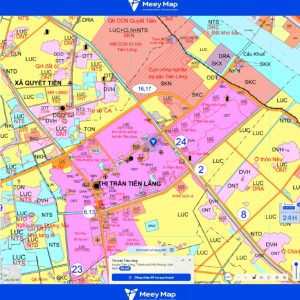 Bản đồ quy hoạch sử dụng đất xã Quang Phục, huyện Tiên Lãng, TP Hải Phòng