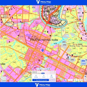 Bản đồ quy hoạch sử dụng đất phường Hương Xuân, thị xã Hương Trà, Thừa Thiên Huế